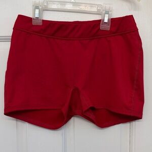 Women's Red Shorts